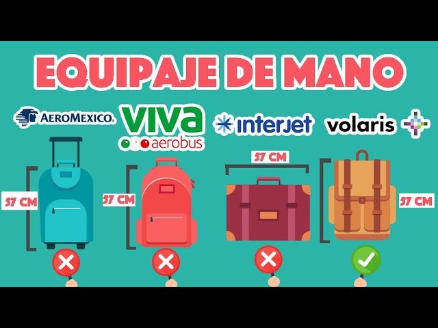 Que se puede llevar en el equipaje de mano avion