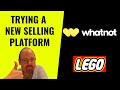 Trying to sell lego through a new online platform