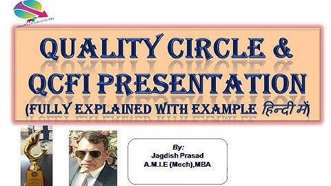 Quality Circle & QCFI Presentation (Fully Explained हिन्दी में)