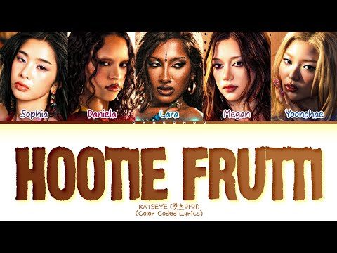 KATSEYE Hootie Frutti Lyrics (Color Coded Lyrics)