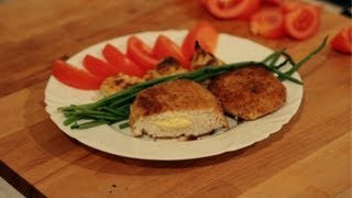 Куриные котлеты. Рецепт котлет с сырной начинкой. Куриные котлеты. Рецепт котлет с сырной начинкой.