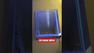 mirror glass led light sansar 3 colour || मिरर ग्लास एलईडी लाइट संसार 3रंग glass sample || #mirror