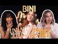 COUPLE REACTS TO BINI | 'Unang Kilig' &amp; 'Honey Honey' Official Videos