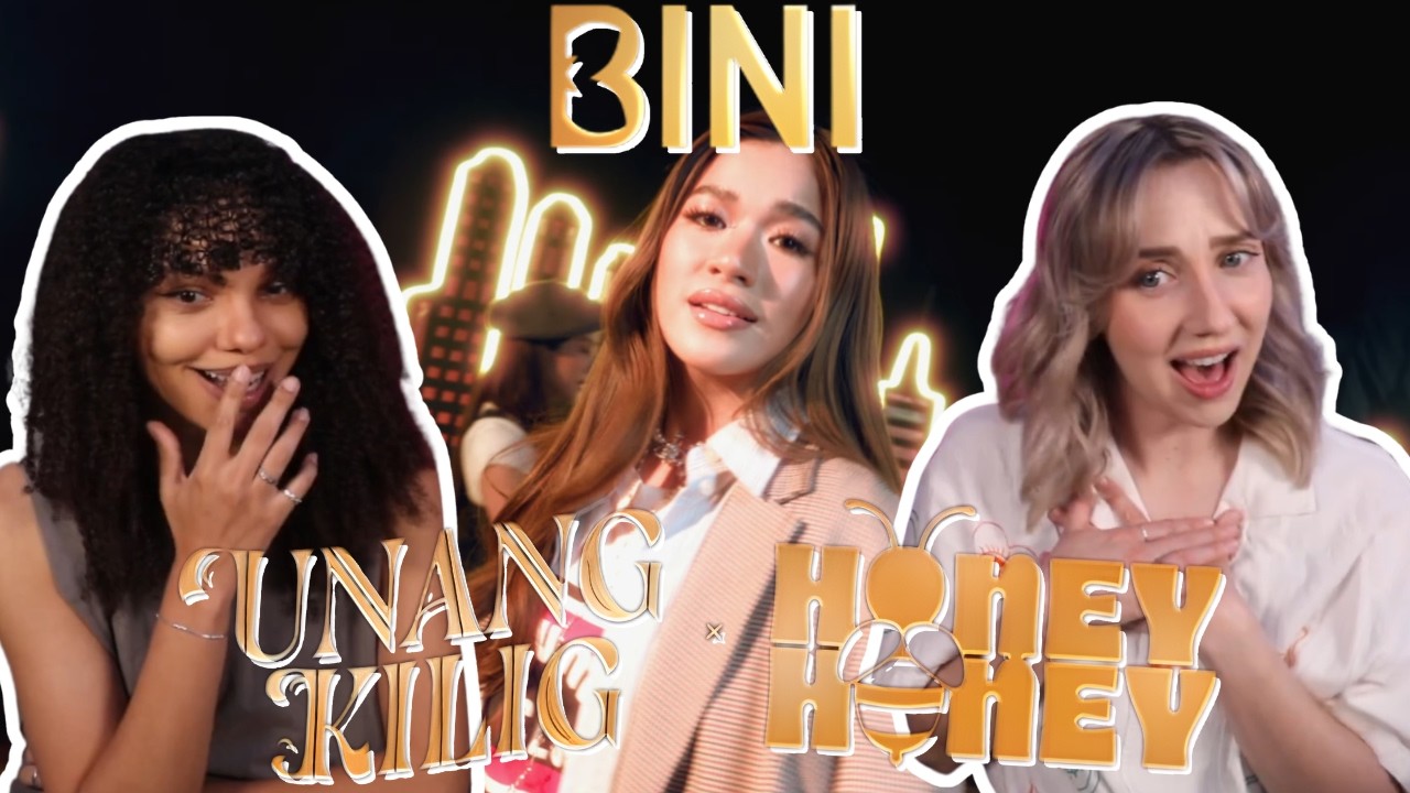 COUPLE REACTS TO BINI | 'Unang Kilig' & 'Honey Honey' Official Videos