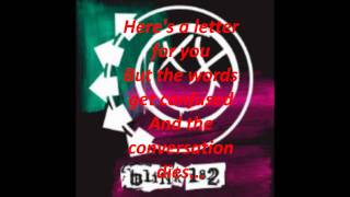 Download Lagu Blink 182 - Here's You Letter (lyrics) MP3