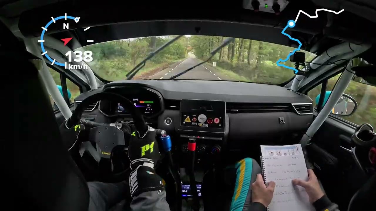 TwenteRally 2025 KP7 Zeldam - Renault Clio Rally5 Onboard