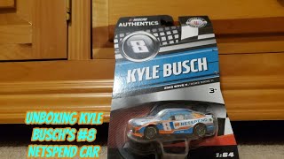 Unboxing NASCAR'S Kyle Busch's #8 Netspend Car