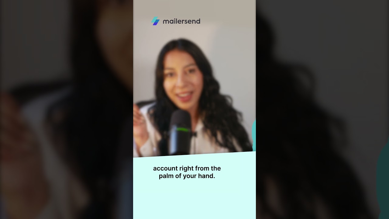 Manage your email on-the-go with the MailerSend iOS app