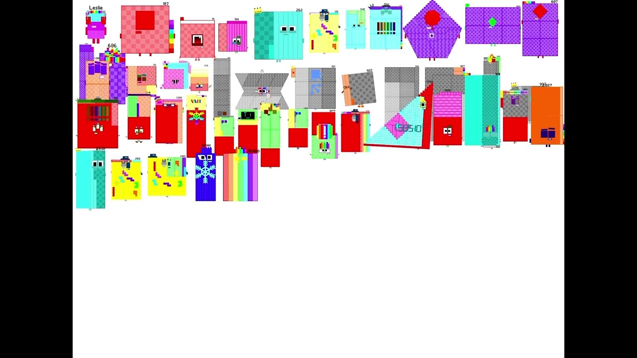 Numberblocks Band retro everyone is here finally it’s not done completely though