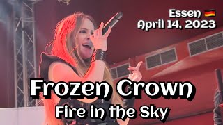Frozen Crown - Fire in the Sky - @Turock, Essen, Germany 🇩🇪 April 14, 2023 LIVE HDR 4K