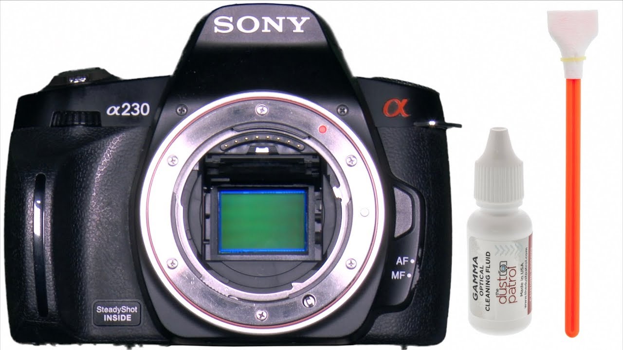 Sensor Cleaning Sony DSLR DIY YouTube
