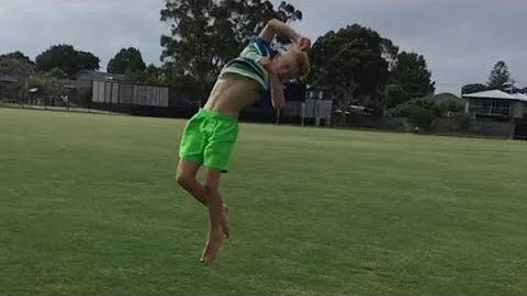 Back full twist progression/back flip 360 twist progression no mats