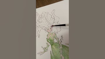 Painting an Iris Faerie