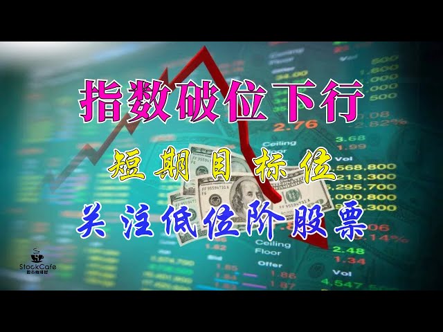 美股盘后分析 指数破位 短期目标位 关注低位阶 已到支撑位的股票  【视频第576期】 09/20/2023