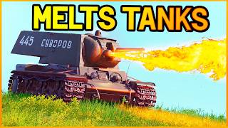 War Thunder's New Heavy Tank BURNS Enemies Alive screenshot 2