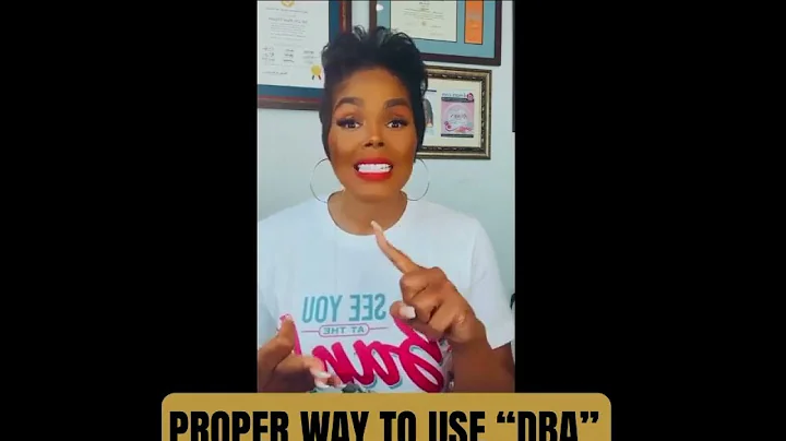 LLC TIP: Proper Way To Use "DBA"