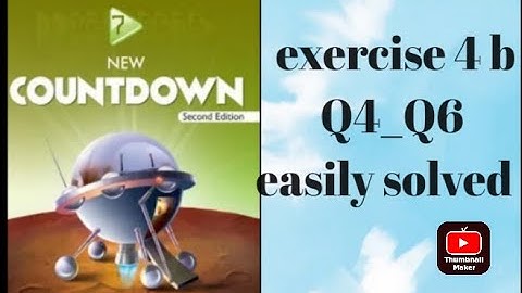 oxford|| new countdown book 7 second edition|| chapter 4 exercise 4b ||Q4 Q6|| easily solved
