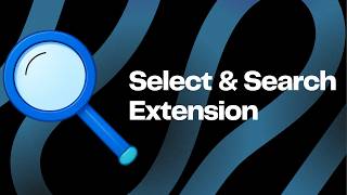 Faster Web Searching: Select & Search Browser Extension | 4vidit screenshot 1