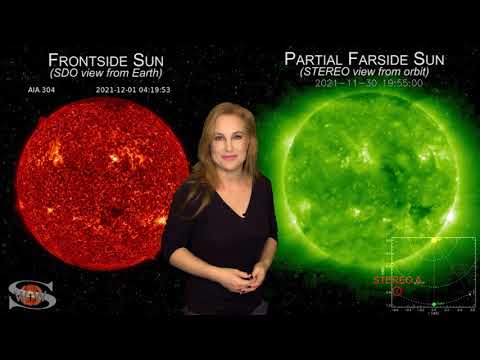 An Earth-Directed Grazing Solar Storm Sandwich | Space Weather News 12.01.2021