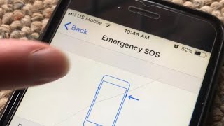 make EMERGENCY PHONE calls from ANY iPhone “emergency SOS” screenshot 5