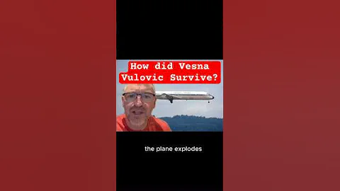 Vesna Fell 33000 Feet and Survived