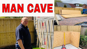 Man Cave - My Mancave Build - Garden Office