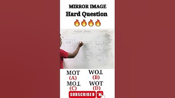 mirror image reasoning // mirror image #maths #education #trending #tricks #shortsfeed #shorts