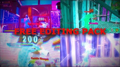 THE BEST *FREE* FORTNITE EDITING PACK! (Edit like Numby, Sack, Dignal, LMGK, Tmotty, Yarn, NadavB)