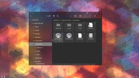 fluent design file explorer for windows 10