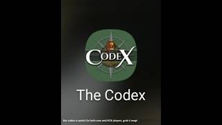 New offical codex app! 🔥🔥🔥