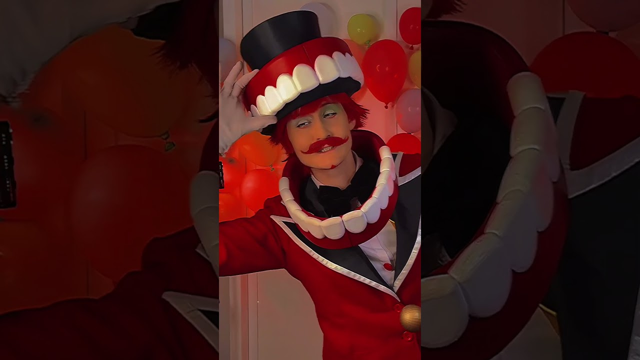 Pomni et Caine cosplay sauf que Caine met la pression à Pomni ✨👀
