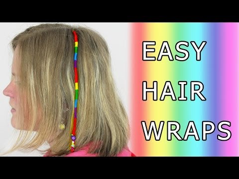 Diy Learn How To Make Hair Wrap Wraps Braid Floss Dread Thead