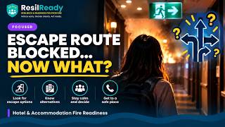 Your Hotel Escape Route Is Blocked — What Now | Fire Safety