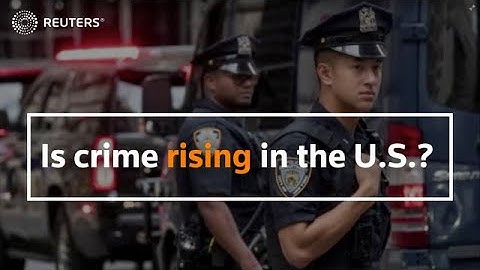 Republicans campaign on crime fears - but is crime rising?