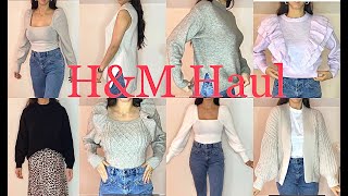 H&M haul, knits, sweaters, cardigans.