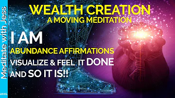 A Moving Meditation For Abundance & Wealth Creation | ATTRACT Wealth With Positive Programming