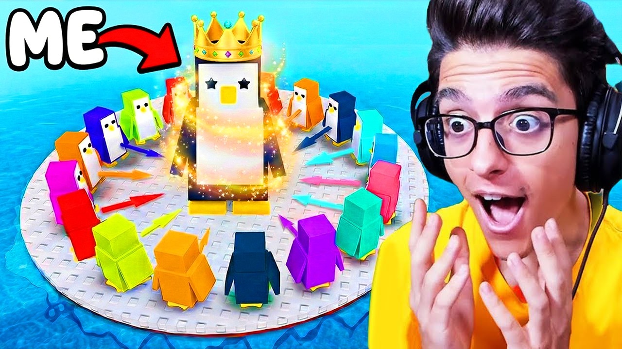 DIVENTO il PINGUINO NUMERO 1 su Roblox Penguin Knockout!!