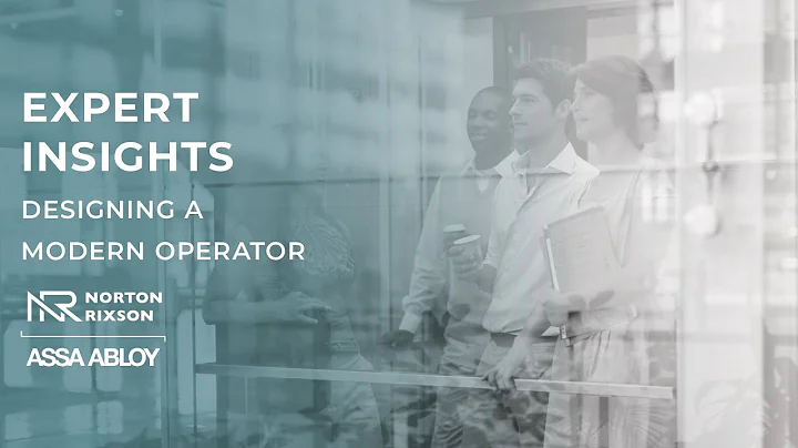 Designing a Modern Operator | Norton Rixson Door Controls