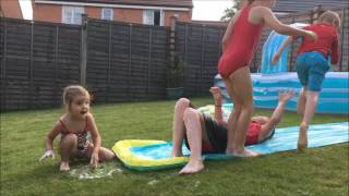Slip N Slide Fun With The Kids
