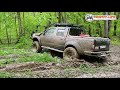 Nissan NP300 off-road 33" Super Swamper Ниссан НП300 на 33х Свамперах на бездорожье Трофи-лайф 2020