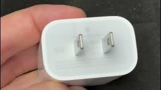 Apple 20W USB-C Power Adapter Unboxing