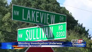 Shooting investigation underway in north Huntsville