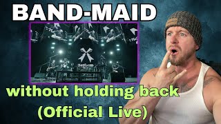 First Reaction To Band-Maid Without Holding Back Official Live Video
