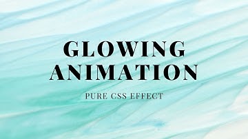Service Section with Glowing Gradient Border Effect | CSS Animation