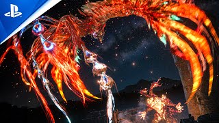 FINAL FANTASY 16 - Phoenix vs Ifrit Boss Fight | 4K