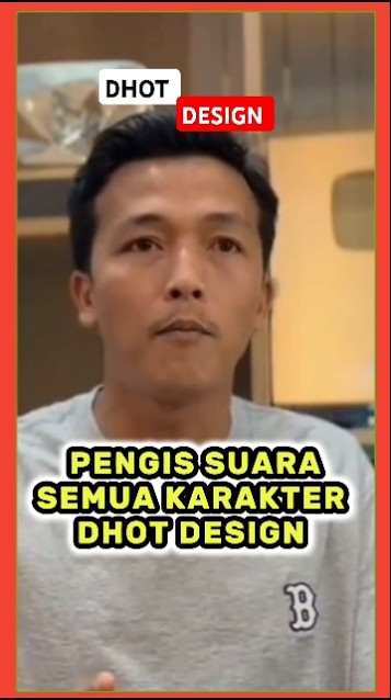 Pengisi Suara Asli Animasi Dhot Design @Dhot