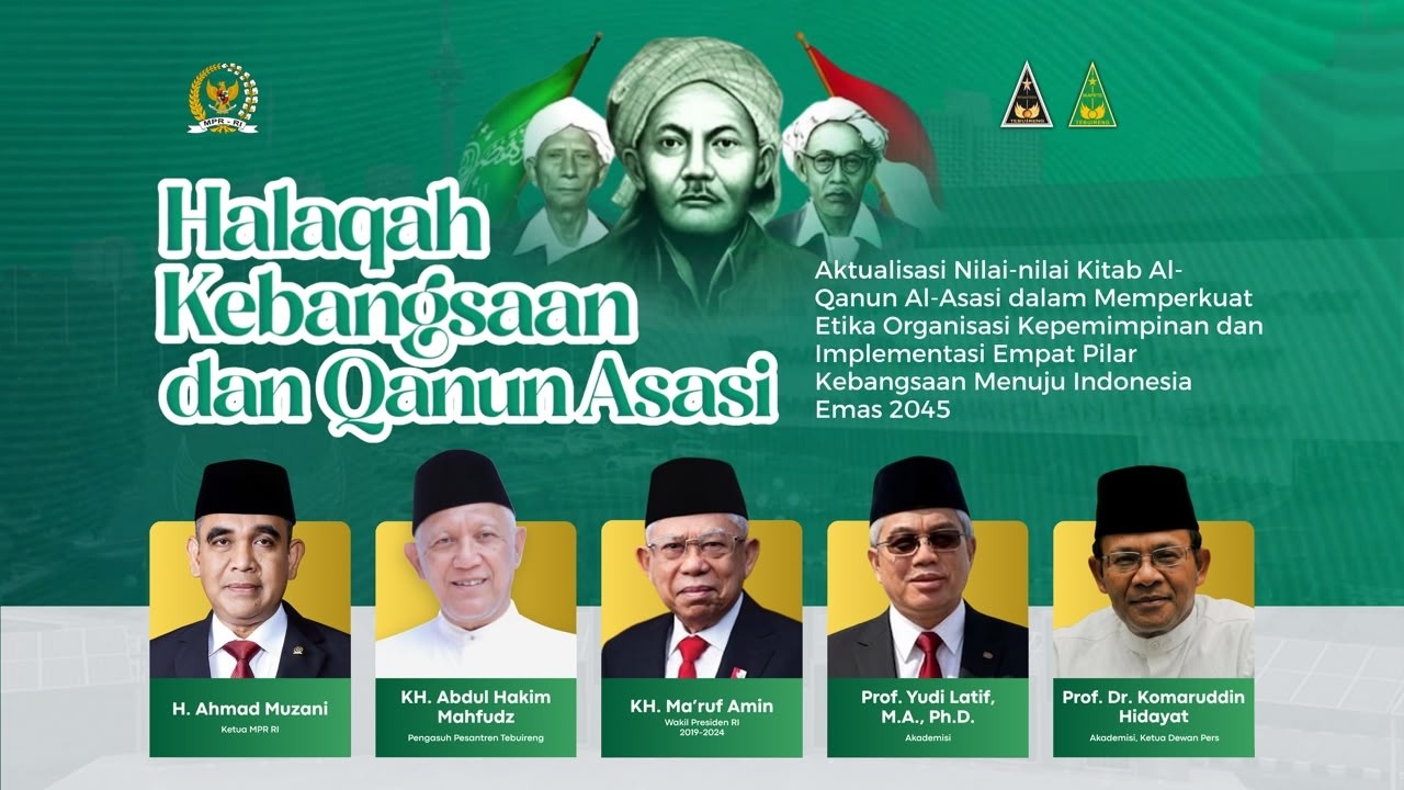 [FULL] Halaqoh Kebangsaan dan Qanun Asasi | Gedung Nusantara 5 MPR RI