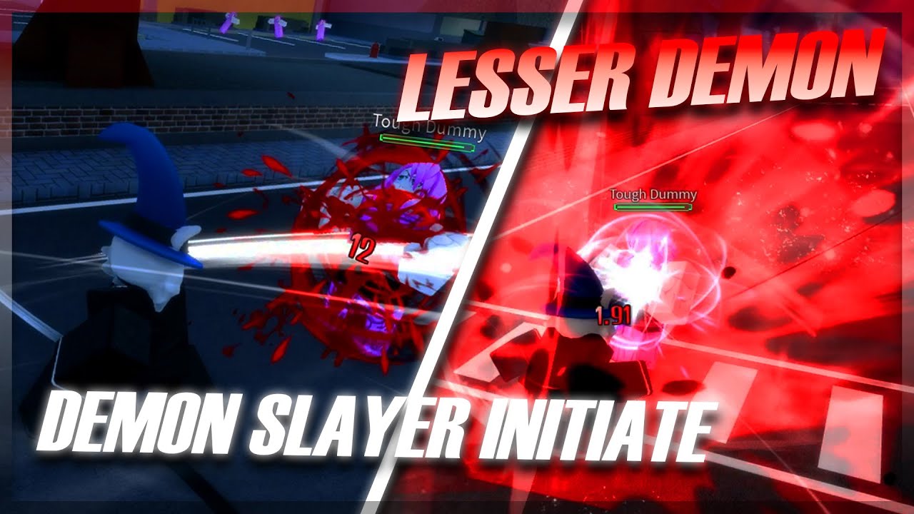 How To Get + Showcase LESSER DEMON & DEMON SLAYER INITIATE on New ...