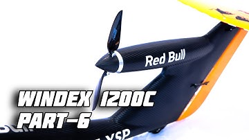 Windex 1200c part6 - Motor installation - 3D printing, Rc glider, Rc airplane.