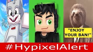 TONS of Skyblock Players HACKED! #HypixelAlert Hypixel BANS Player for Harassment